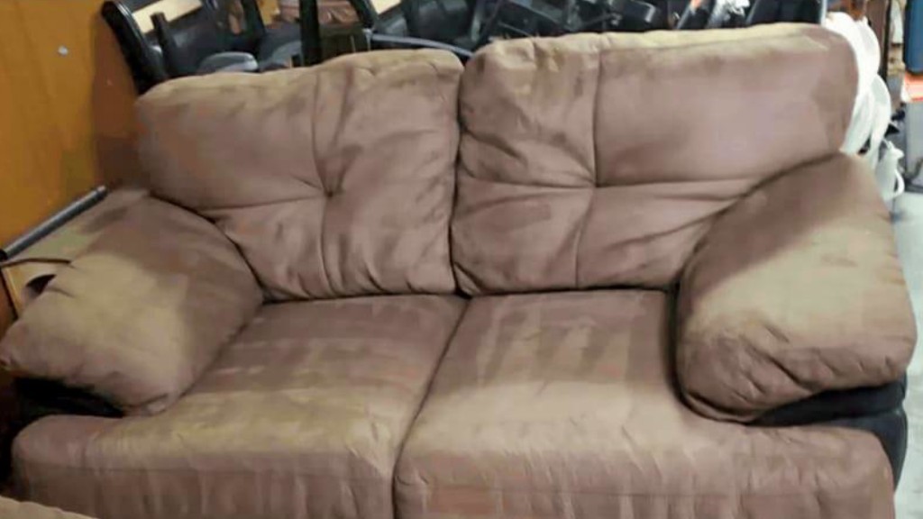 Couches after deep cleaning